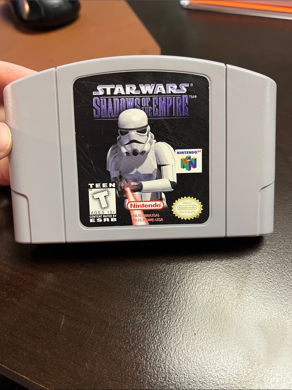 Nintendo Star Wars: Shadows of the Empire - Gray Cartridge